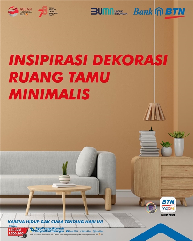 Simak Inspirasi Dekorasi Ruang Tamu Minimalis