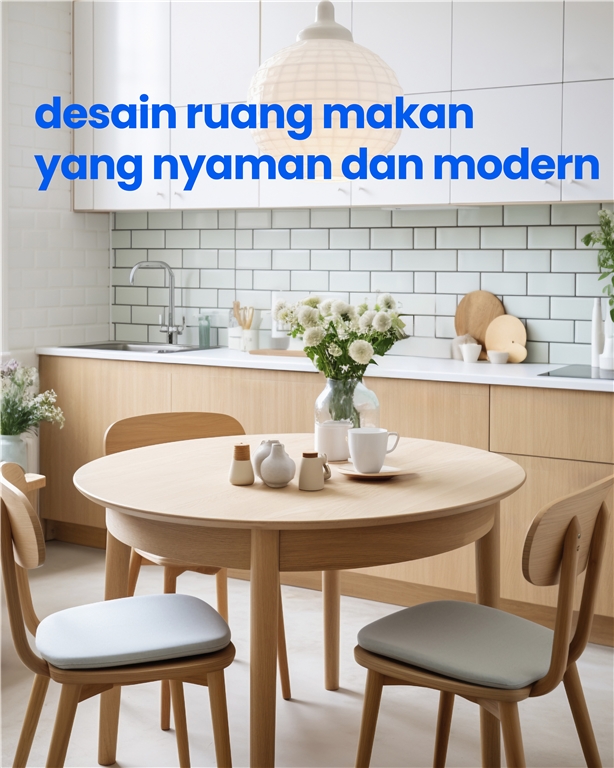 5 Desain Ruang Makan yang Nyaman dan Modern