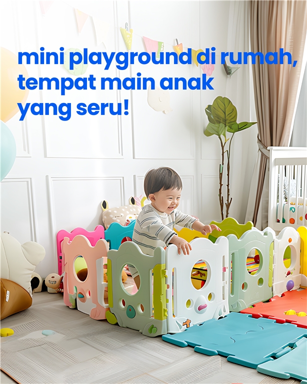 Mini Playground di Rumah, Tempat Main Anak yang Seru! Mini Playground di Rumah, Tempat Main Anak yang Seru!