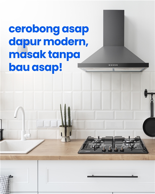 Cerobong Asap Dapur Modern, Masak Tanpa Bau Asap! Cerobong Asap Dapur Modern, Masak Tanpa Bau Asap!