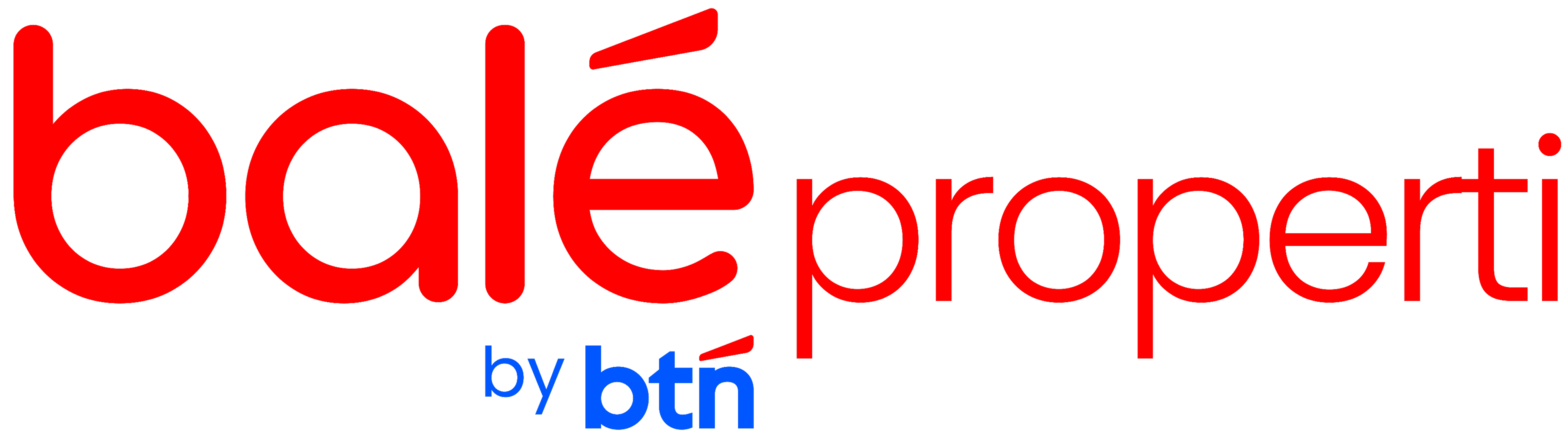 Logo balé Properti Komersial Horizontal